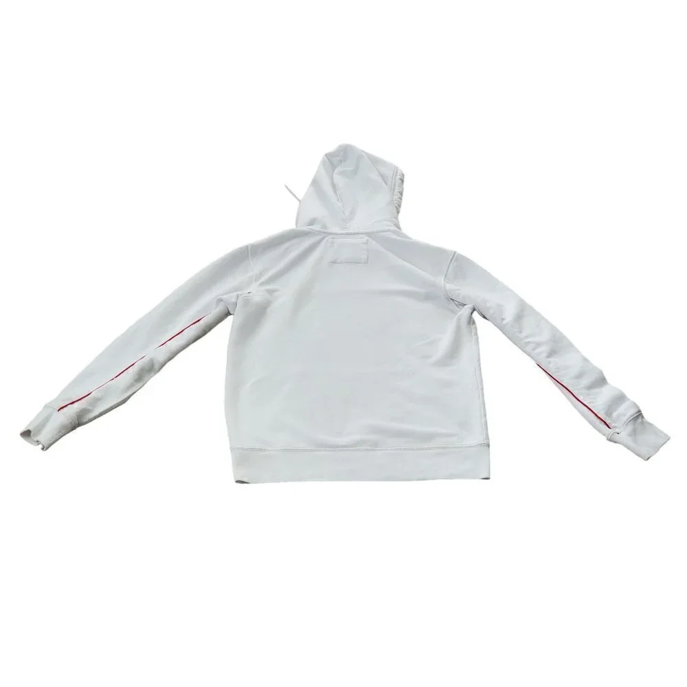 TRUE RELIGION WHITE HOODIE SIZE SMALL